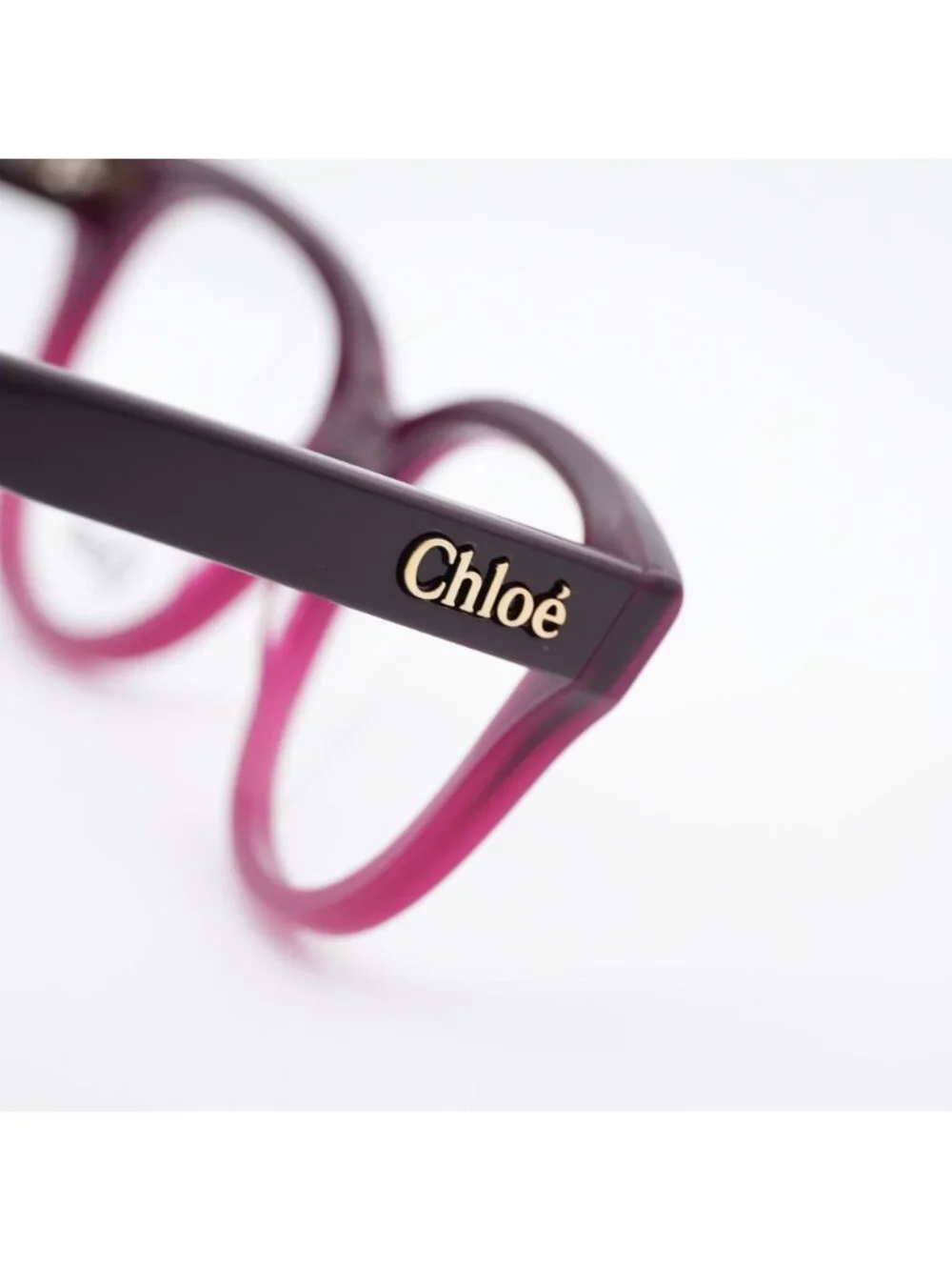 Chloe CH0243O 007 Eyeglasses Bordeaux 53mm Square Frame